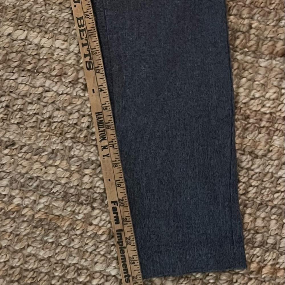 LOFT “The Sutton” Dark Gray Ankle Length Skinny Trousers Size 10 - Picture 7 of 7